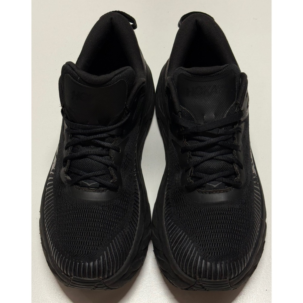 Hoka One One Bondi 7 Mens Running Shoes Black BBLC 1110518 Size 11 - Picture 2 of 6